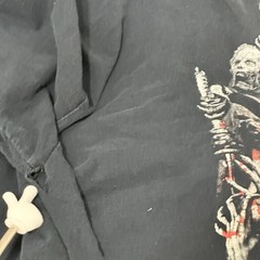 The Walking Dead Skull Graphic Black T-Shirt 3XL Zombie Horror TV Show