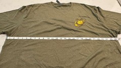 United States Marines T-Shirt Military Green Sz 3XL Next Level Premium EGA Logo