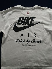 Jordan Men’s L White Short Sleeve Crew Neck Jumpman Graphic T-Shirt