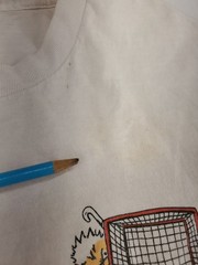 Calvin and Hobbes VTG 90s T-Shirt LaCrosse Front/Back Print Single Stitch LG??