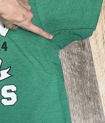 Lot Of 5 HOMAGE Retro Style T-Shirts Men L Red Sox Celtics Hockey Topps Baseball