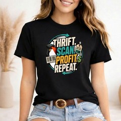 Thrift Scan Profit Repeat Shirt Reseller Thrifting Tee