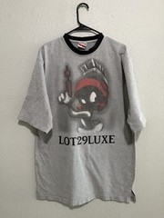 Vintage Lot 29 Marvin The Martian Looney Tunes Luxe Y2K Gray Men’s Size M