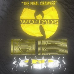 Wu-Tang Clan 2025 Final Chamber Tour Tee Black, XL Edition Houston Show Merch