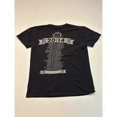 Goo Goo Dolls 2014 Tour T-Shirt Mens Large Black Graphic Band Tee Short Sleeve