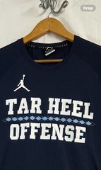 Jordan North Carolina Tar Heel Offense Dont Blink Basketball T Shirt Small