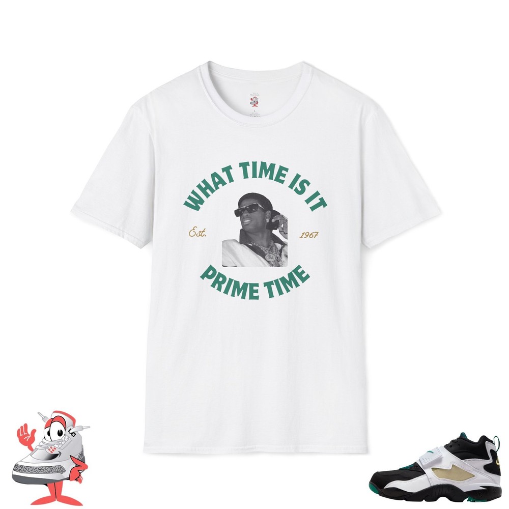 Matching Shirt Nike Air Diamond Turf Emerald Prime Time T-Shirt Deion Sanders
