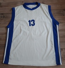 Basketball Jersey Jason #13 NBA Streetwear Y2K Tee Sleveless, Men`s Size XL