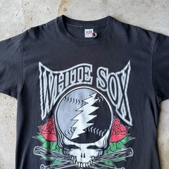 vintage grateful dead chicago white sox band graphic t-shirt anvil xl