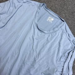 32 Degrees Cool Long Sleeve Shirt Mens XL Blue Gray Performance Mesh Crew Neck