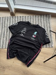 Mercedes Benz AMG Motorsport Petronas Black t-shirt Size L