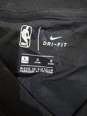 Nike Jordan Kyrie Irving Boston Celtics Jersey Youth Large 14/16 Black Flawed