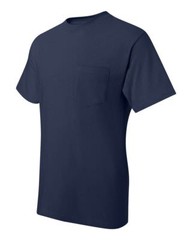 Hanes Beefy-T POCKET T-Shirt NEW 6.1 oz. 100% Cotton 5190 Mens S-3XL Tee