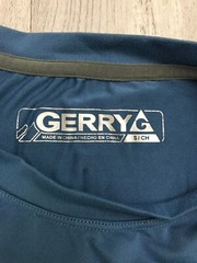 Gerry Mens Small Long Sleeve T Shirt Lightweight Blue