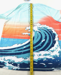 VAYAGER Swimming UPF 50+ Rashguard Long Sleeve Quick Drying Shirt Men Large New