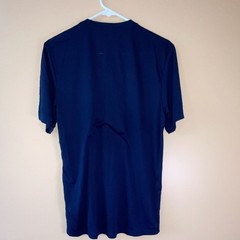 adidas Navy Blue Jersey Graphic Logo Short Sleeve Crew Neck Men’s T-Shirt Size S