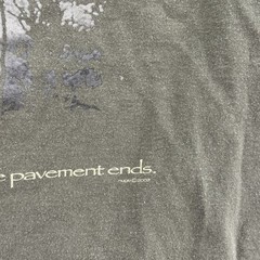 HUGE Shirt Mens Large Green Hike the Smokies Outdoors Hiking Made USA 2000s Tee