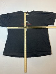 Vintage 90s Nike Jordan T-Shirt Made in USA Jumpman Graphic Tee Black XXL Rare!