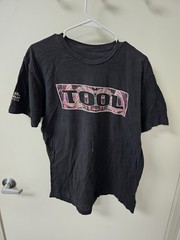 Tool 2023 Mens Black SOS Band Graphic T Shirt Los Angeles Tour See Description