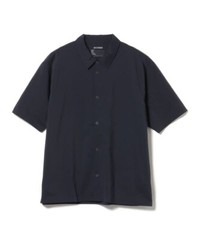 (ASK availability First) BEAMS ALL-TIME high stretch nylon shirt new