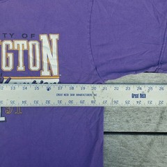 Vintage 90s 1991 Washington Huskies Rose Bowl Shirt Large UW Gear for Sports Tag
