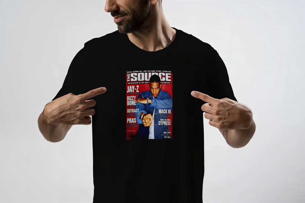 JAY-Z SOURCE MAGAZINE COVER – T-Shirt Size S-5X