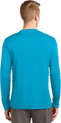 ST350LS Adult Long Sleeve Competitor Tee – Black ST350LS L