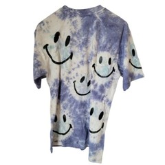 Unisex SMILEY MARKET Chinatown Tee T-Shirt NWT M Shibori Tye Dye