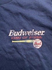 Budweiser Mens Baseball Graphic T Shirt Bud King Of Beers Size XS XSmall NWOT