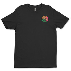 DTF flowers/ Custom Unisex Soft Style T-Shirts, Next Level- Cotton