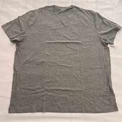 Goodthreads Men’s Slim-Fit Short-Sleeve Cotton Crewneck Gray T-Shirt 2XL