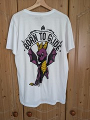 Spyro The Dragon Classic T-Shirt White XL Official