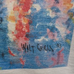VTG T-Shirt Men’s L White Ann Arbor MI Walt Griggs Art USA Single Stitch 90s