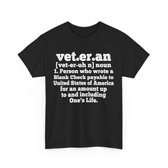 Veterans Shirt, Veteran Definition Veterans Day Women Men Patriotic Shirt