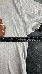 Vintage 96’ TAZ Redskins Commanders TShirt XL Grey w/Contrast Sleeves/Collar