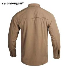Emerson Blue Label Tactical Shirt Mens Long Sleeves Hunting Hiking Casual Tops