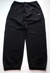 STUSSY JAPAN ~STOCK LOGO~ LOOSE FIT SWEAT PANTS S fuct/baggies/y2k/jogger/cuffed