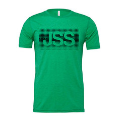 Christian Unisex Short Sleeve Graphic Tee With Halftone Logo Design For Church B