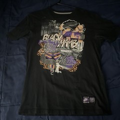 Kobe Bryant black mamba shirt mens medium RARE