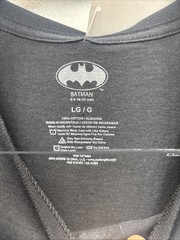 Men’s DC Comics Batman & The Joker Black Short Sleeve Graphic T Shirt L NWT