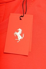 Scuderia Ferrari Men’s Logo Print Short Sleeve Crewneck T-Shirt US 2XL IT 56