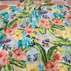 Disney X Tommy Bahama Poolside Party Camp Shirt Men’s 3XLT Beach Floral Coconut