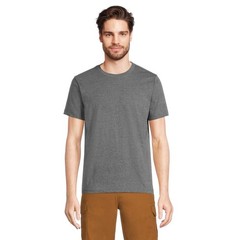 LOT of 2 George Men’s 2XL 50-52 Crewneck Tee with Short Sleeves Grey Heat NEW