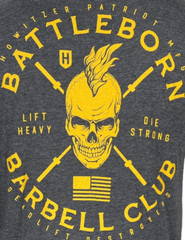 Howitzer Style Men’s T-Shirt Battleborn Club Military Grunt MFG