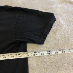 Comfort Colors Shirt Men Large Black Graphic Workout Streetwear Crew Neck Tee