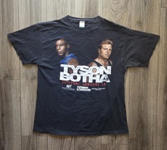 Vintage 1999 Mike Tyson vs Francois Botha MGM Grand Boxing T-Shirt Black XL