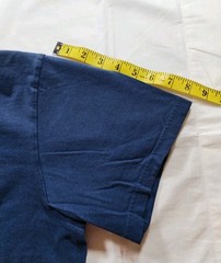 Enatex Blue V-Neck T-Shirt Men’s Size XL 100% Cotton Solid Basic Tee