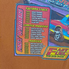 Toyota Ark LA Tex Speedway Championship T Shirt Mens Size XL John Harvey 2009