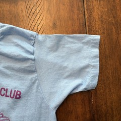 Vintage Screen Stars Montclair Rugby Club Shirt Mens Medium Blue Bash Party