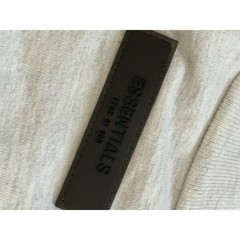 Fear of God Essentials | Mens Long Sleeve Shirt | Light Oatmeal | Size XXL